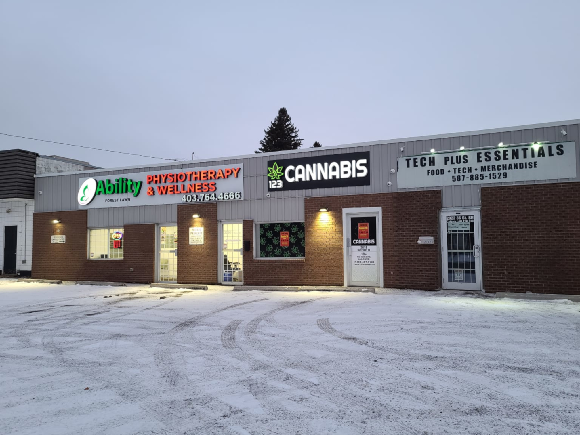 123 Cannabis Calgary Location